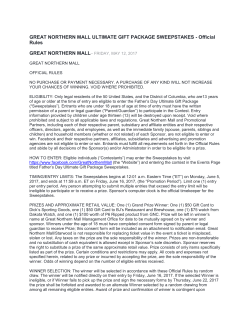 GREAT NORTHERN MALL ULTIMATE GIFT PACKAGE