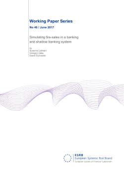 Simulating fire-sales in a banking and shadow banking system