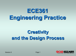 Prepare and submit a memo describing the major project functions