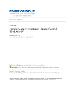 Pathology and Motivation in Players of Grand Theft Auto IV