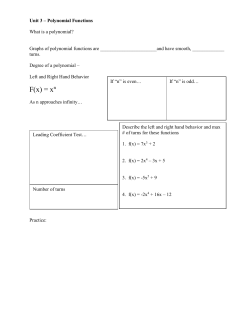 unit 3 notes packet - polynomial functions File