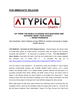 StormRaidersPressRelease