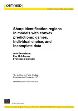 Sharp identification regions in models with convex