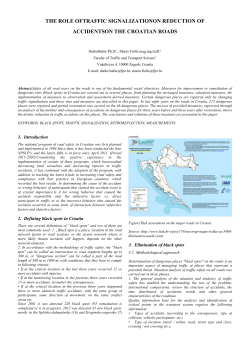 pregled tijeka dinami*kog ispitivanja retrorefleksije uzdu*nih oznaka