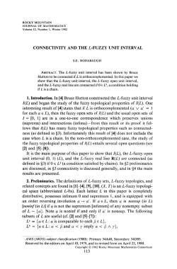 Bruce Hutton constructed the L-fuzzy unit interval I(L