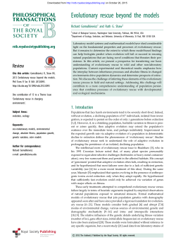 Evolutionary rescue beyond the models