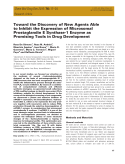 Toward the Discovery of New Agents Able to Inhibit the Expression