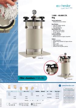 Filter chambers F7-B1/B2