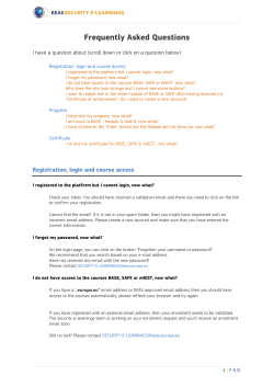 Frequently Asked Questions