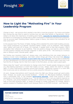 How to Light the &ldquo;Motivating Fire&rdquo; in Your Leadership