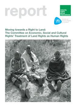 Moving towards a Right to Land: The Committee on Economic
