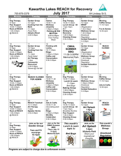 MONTH of JANUARY - CMHA-HKPR