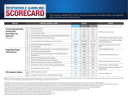 Fostering Responsible Gaming (RG) Knowledge and