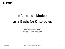 InfoModels-Ontologies--EdBarkmeyer_20070412