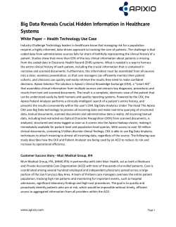 Big Data Reveals Crucial Hidden Information in Healthcare