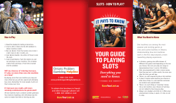 odds for slot machines