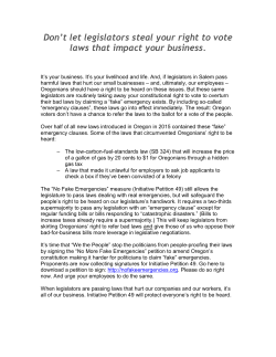 Oregon State Chamber &ndash; IP 49