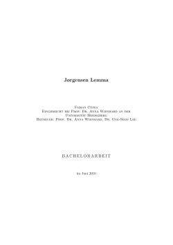 J&oslash;rgensen Lemma