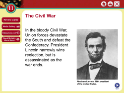 Chapter 11 Powerpoint - Lincoln County Schools