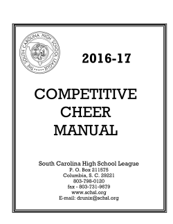 RULE 1 - COMPETITION