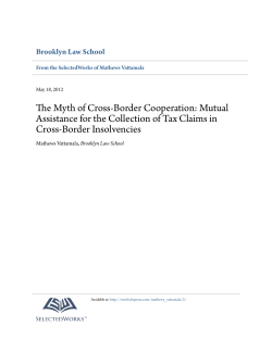 The Myth of Cross-Border Cooperation: Mutual