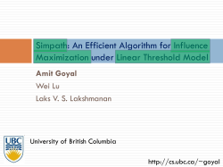 Influence Spread and Its Applications in Social Network