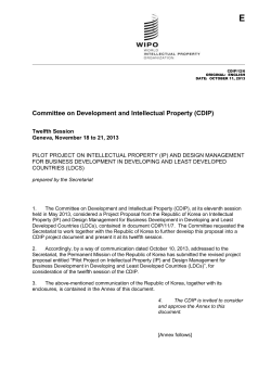 CDIP/12/6