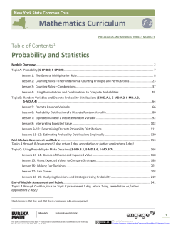 Precalculus and Advanced Topics Module 5
