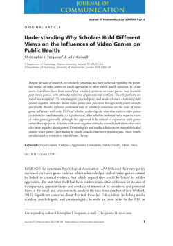 Understanding Why Scholars Hold Different Views on the Influences