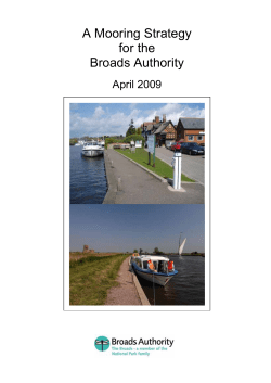 A Mooring Strategy for the Broads Authority