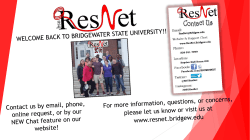 rotating website - Bridgewater State University