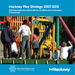 Hackney Play Strategy 2007-2012