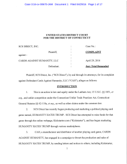 complaint - The McArthur Law Firm