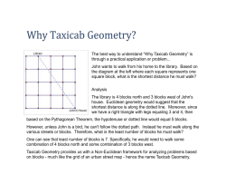 Exploring Concepts of Euclidean Geometry Through Comparison