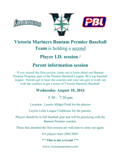 Information - Carnarvon Ball Club