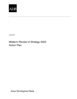 Midterm Review of Strategy 2020 Action Plan