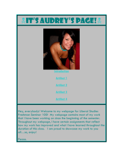 It`s audrey`s page