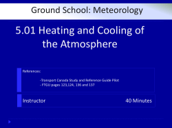 PO 405 - Meteorology