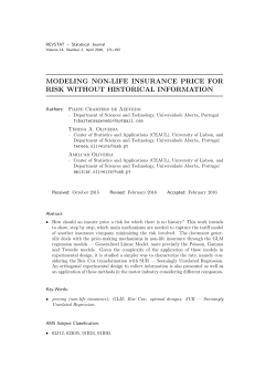 Modeling non-life insurance price for risk without