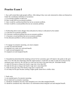 Practice Exam I