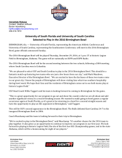 On December 29th, Historic Legion Field in