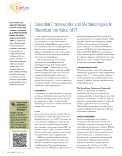 Essential Frameworks and Methodologies to Maximize the