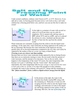 How Does Salt Melt ice and make Ice Cream