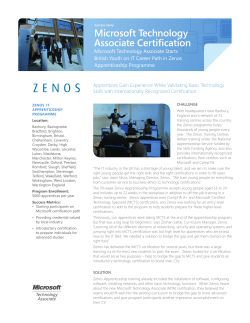 Microsoft Technology Associate Certification