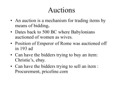 Private-Value Auctions