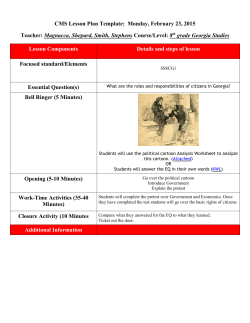 CMS Lesson Plan Template: Monday, February 23, 2015 Teacher