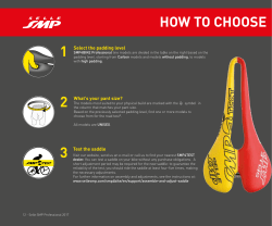 how to choose a saddle