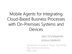 Mobile Agents for Integrating Cloud