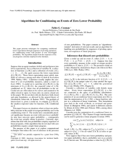 Algorithms for Conditioning on Events of Zero Lower Probability