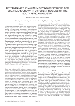 determining the maximum drying off periods for